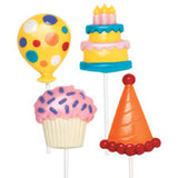 Party / Birthday Large Lollipop Chocolate Mold Chocolate - Sucker