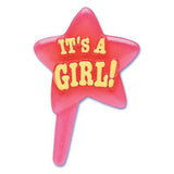 12 IT'S A GIRL! Cupcake Picks - Baby Shower