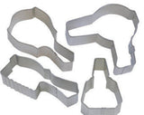 Hair Brush 4" Cookie Cutter - Brush Mirror Girl's Night Makeup