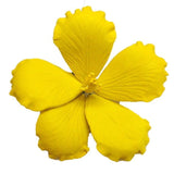 3.5" Gumpaste Hibiscus YOUR CHOICE Flower - set of 3