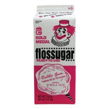 Flossugar CASE 6 Cartons- Ready to Pour, Spin- Cotton Candy Will Mix ALL FLAVORS - Gold Medal